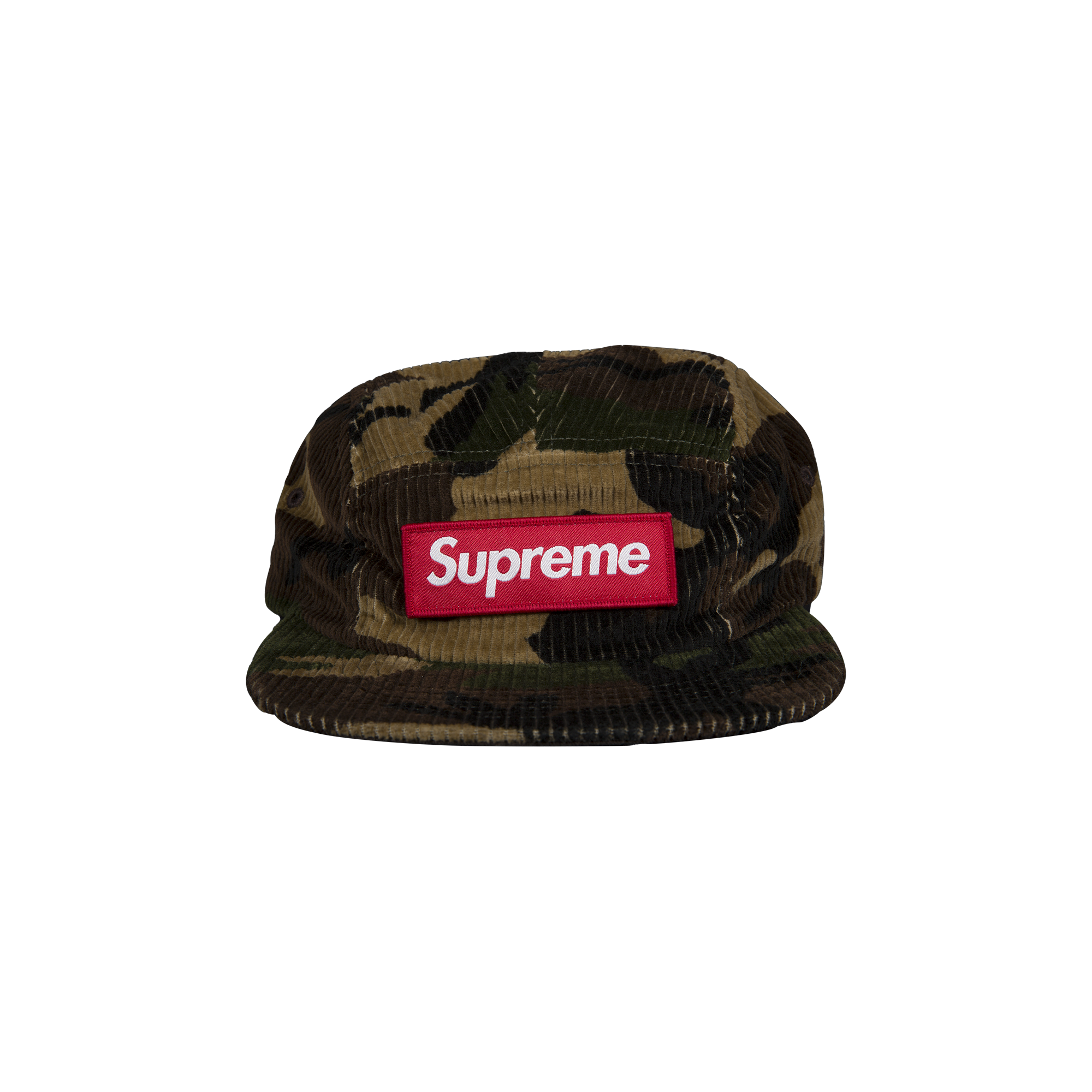 Supreme Camo Woodland Camo Corduroy Cap