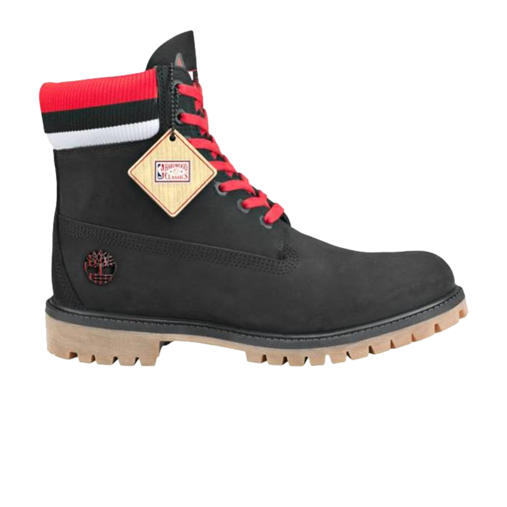 حذاء Mitchell &amp; Ness NBA x 6 Inch Timberland باللون الأسود