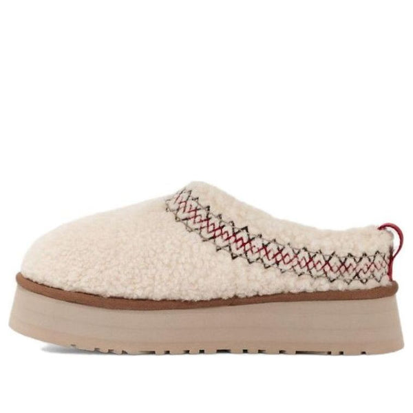 Slippers (WMNS) UGG Tazz Heritage Braid 'Natural', color natural