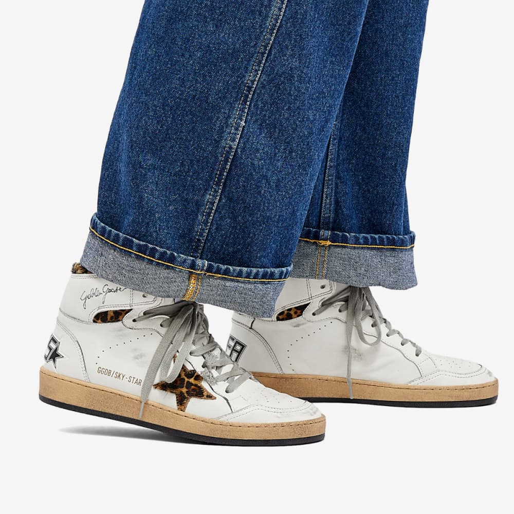 حذاء رياضي Golden Goose Sky Star، متعدد الألوان