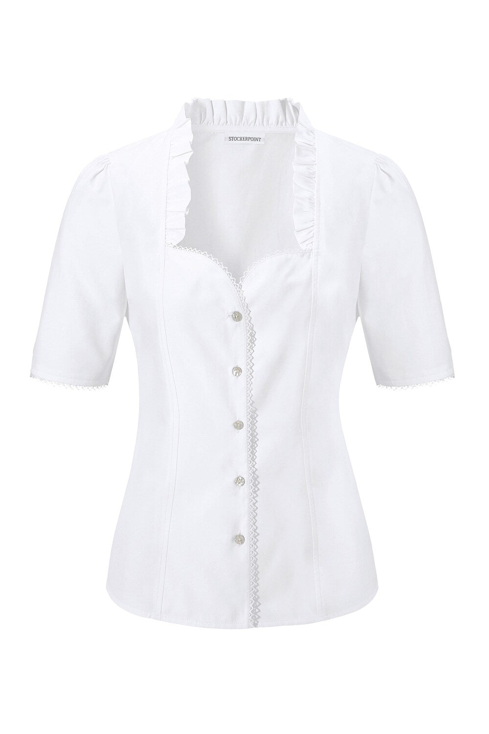 Traditional blouse STOCKERPOINT Clarissa, white