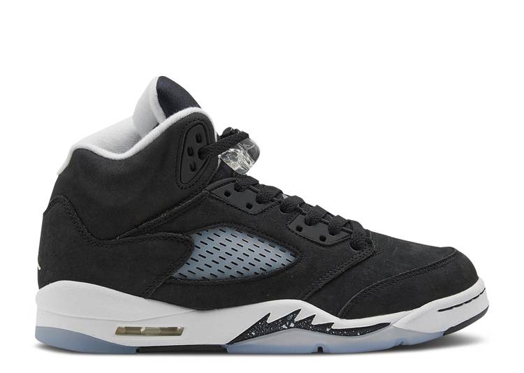 حذاء رياضي AIR JORDAN 5 RETRO PS 'OREO' 2021، أسود