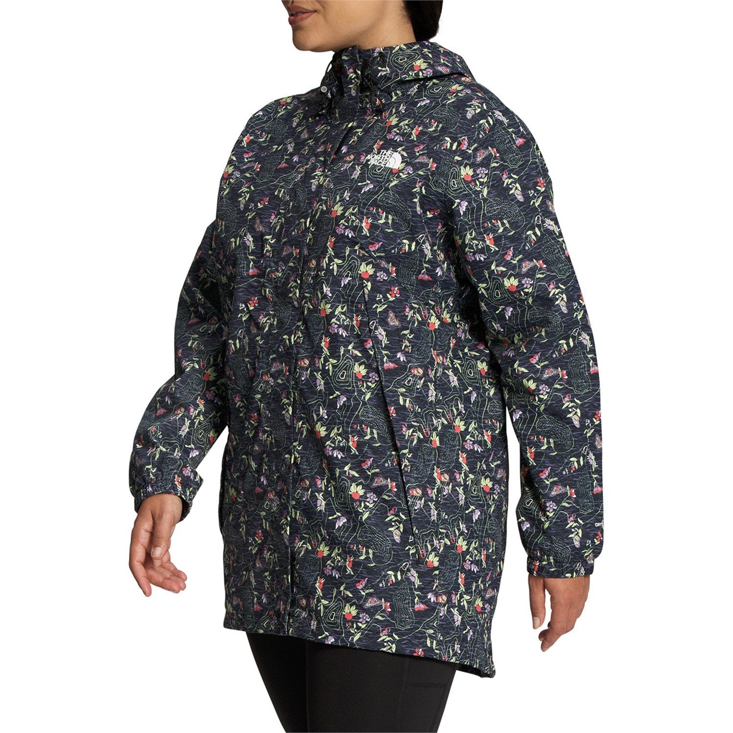 جاكيت باركا من ذا نورث فيس بلس أنتور، TNF Black IWD Print