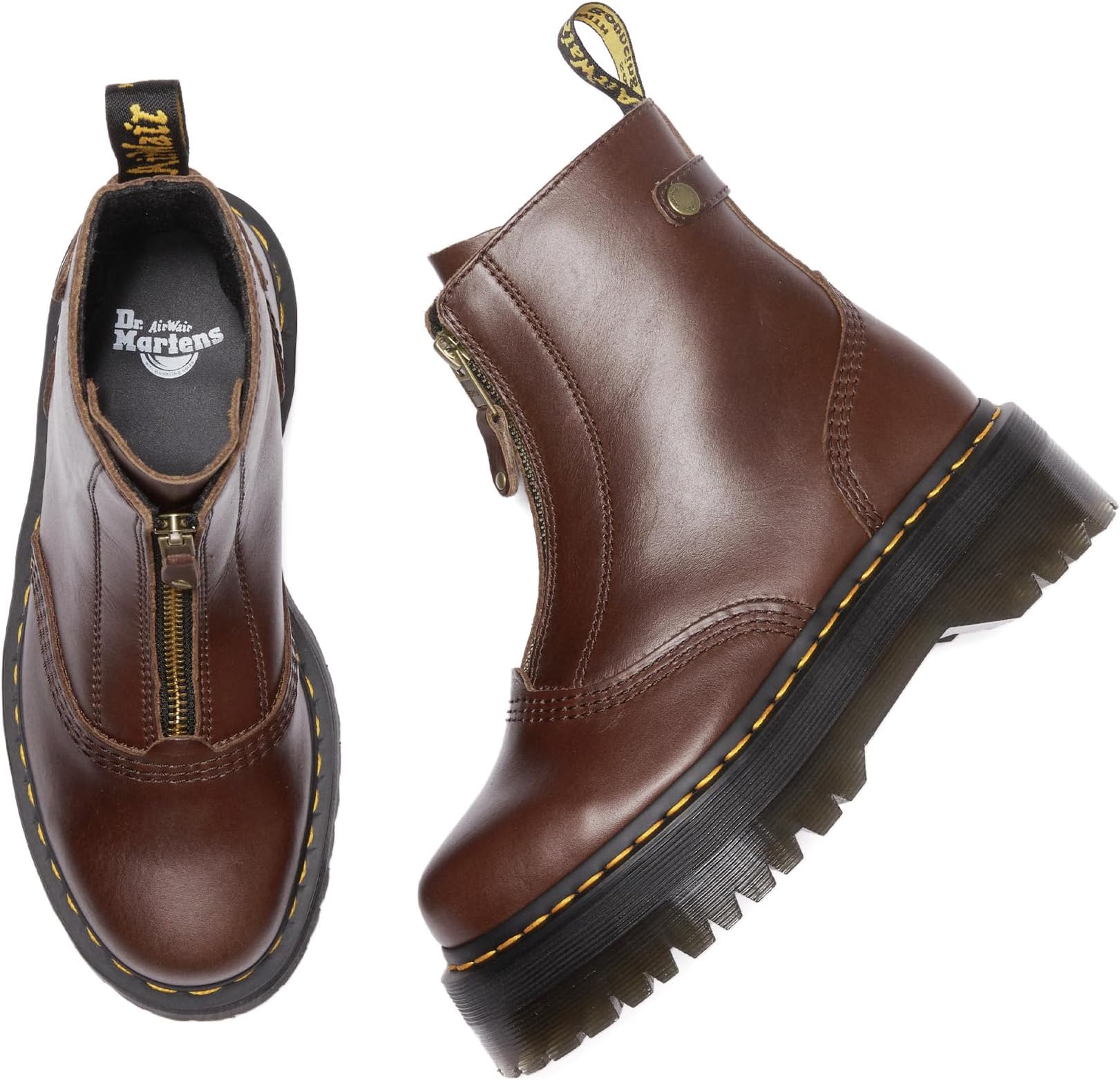 Jetta Dr. ankle boots Martens, Dark Brown