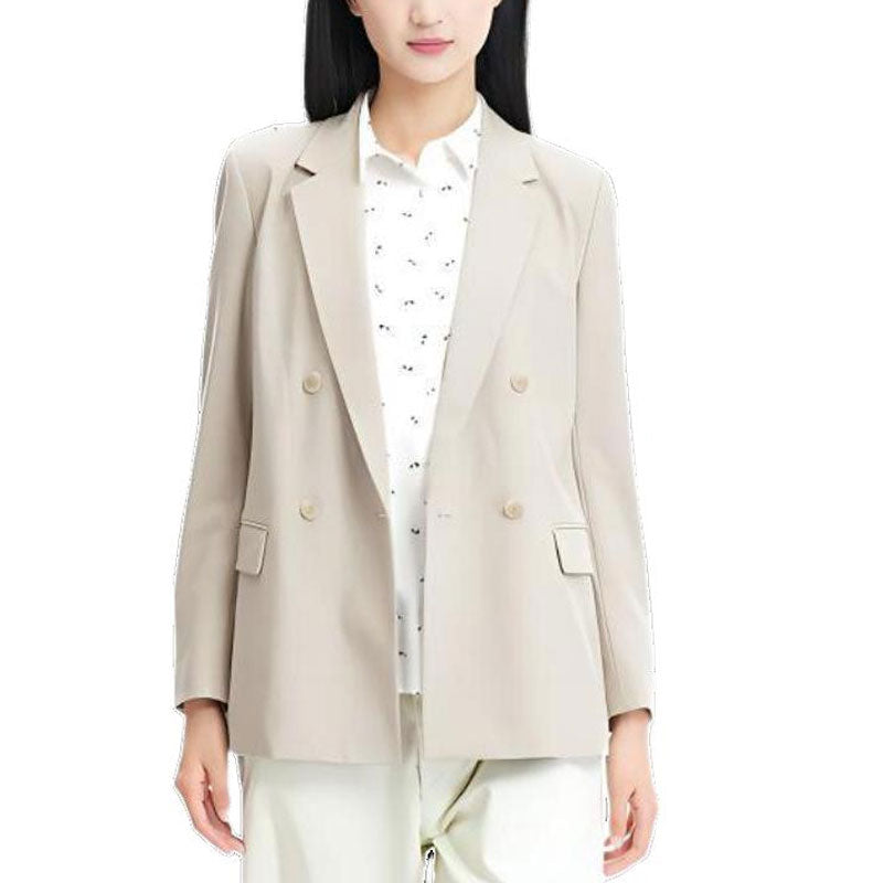 Women's business suit 31 beige Uniqlo