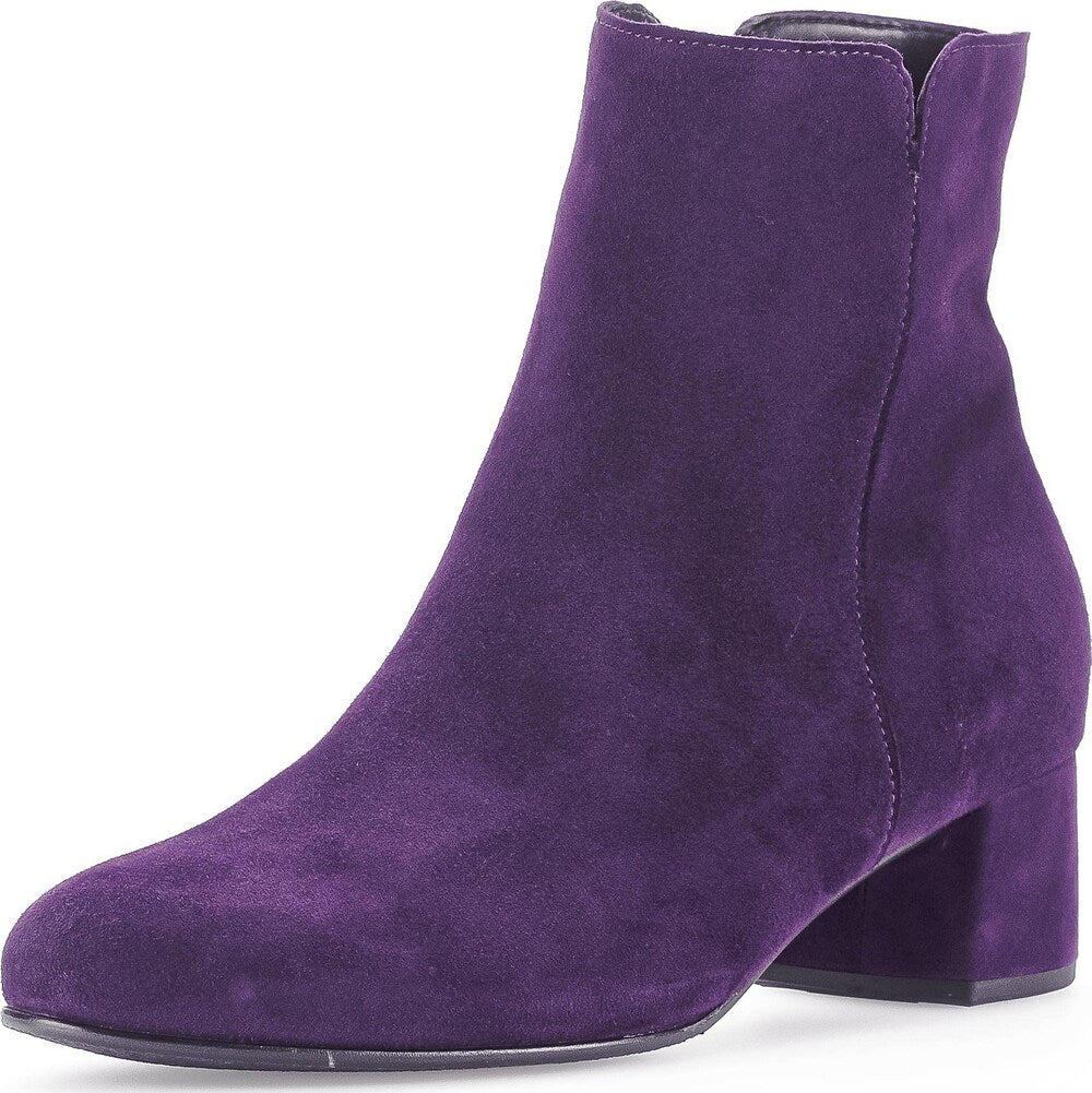 Gabor ankle boots, plum