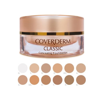 Coverderm Classic Waterproof Concealer Spf 30 - select shade, Farmecco