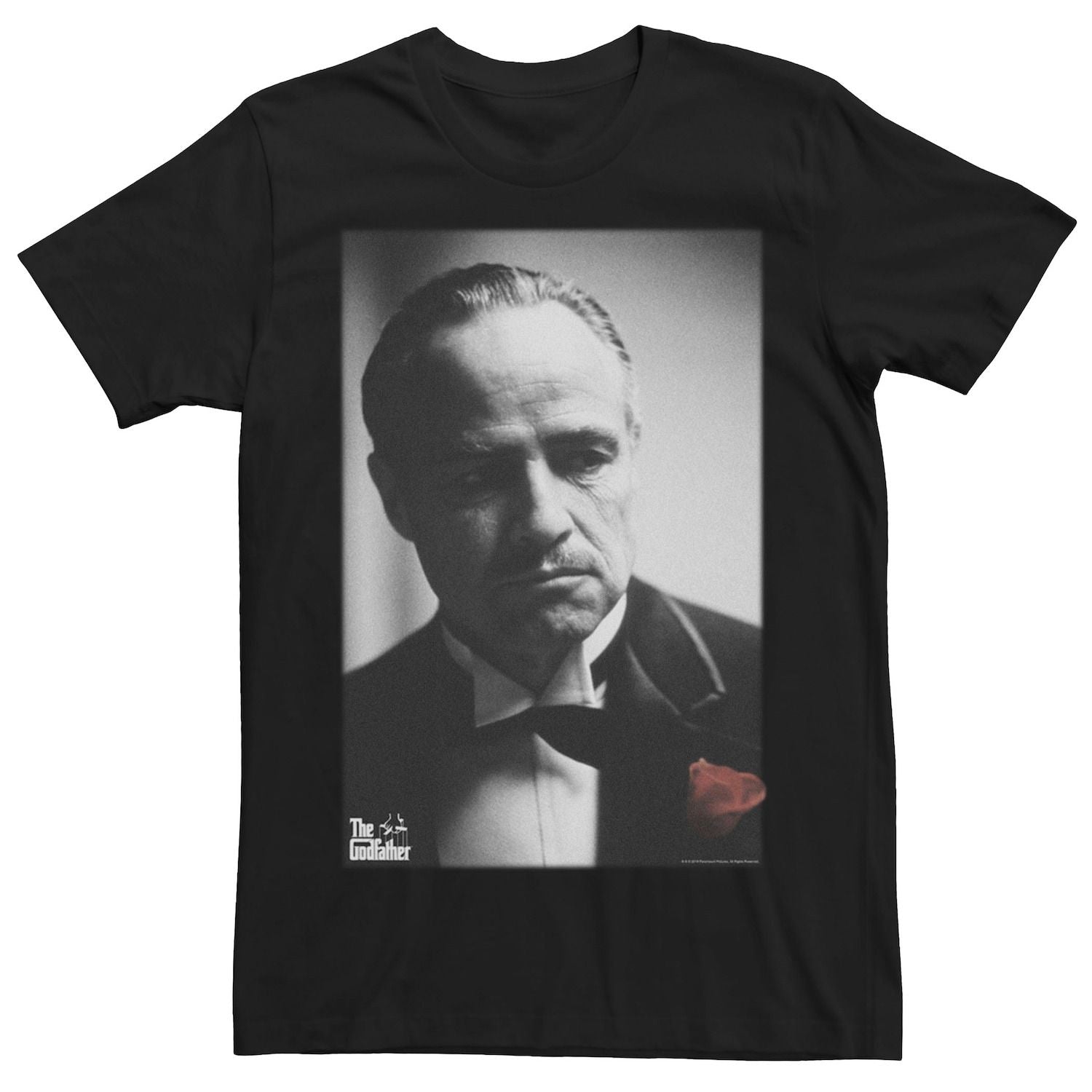 Men's The Godfather Don Vito Corleone Licensed Character Poster T-Shirt