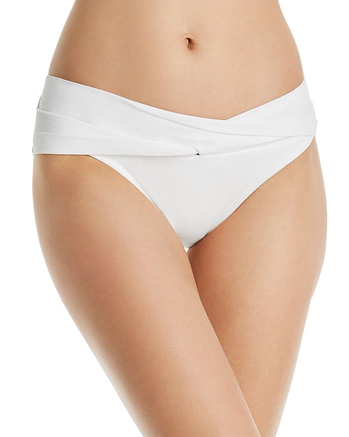 Ava Robin Piccone Plain Twist Front Bikini Briefs