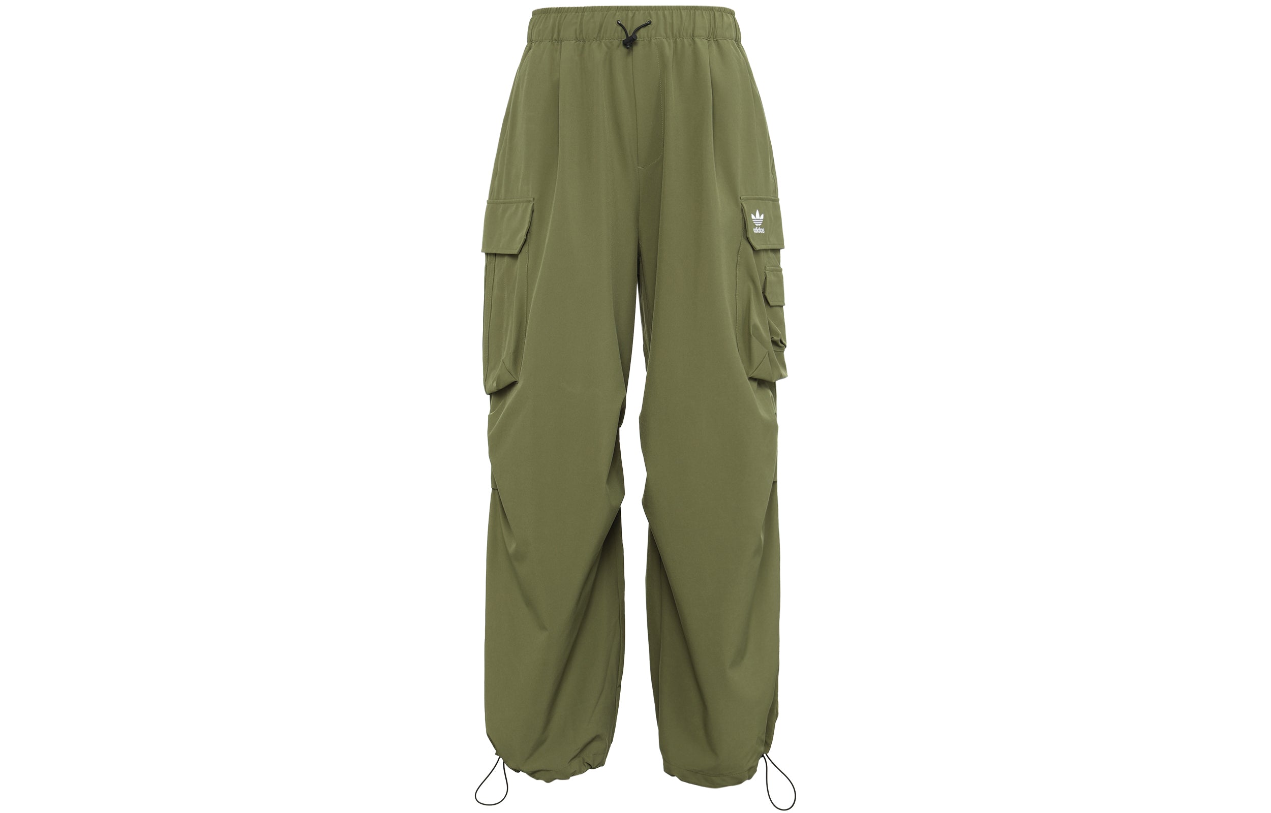 Adidas Originals Men's Cargo Pants, Dark Olive Green