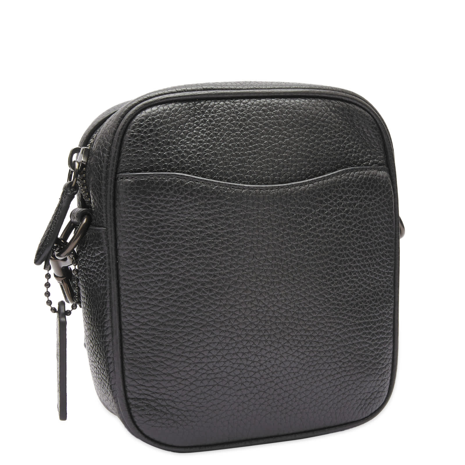 Coach Beck Crossbody Bag in Black Pebble Leather