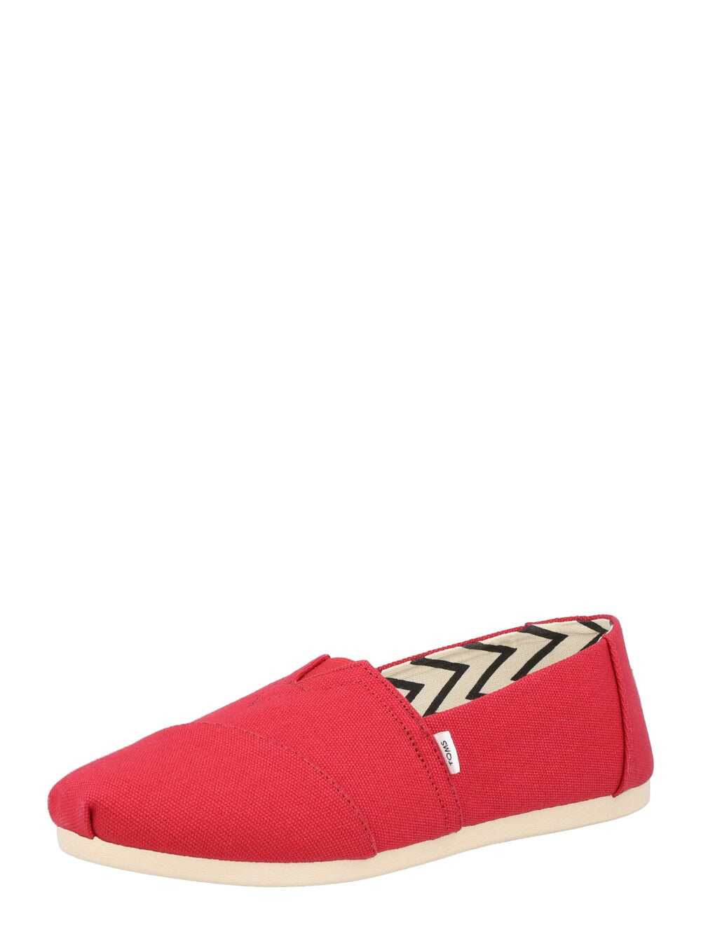 Classic ballet flats Toms ALPARGATA, red