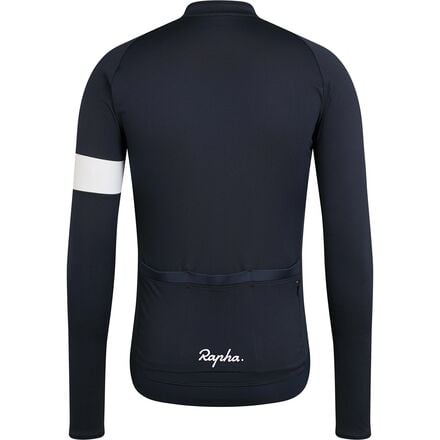 Men's Long Sleeve Core Jersey Rapha, dark blue