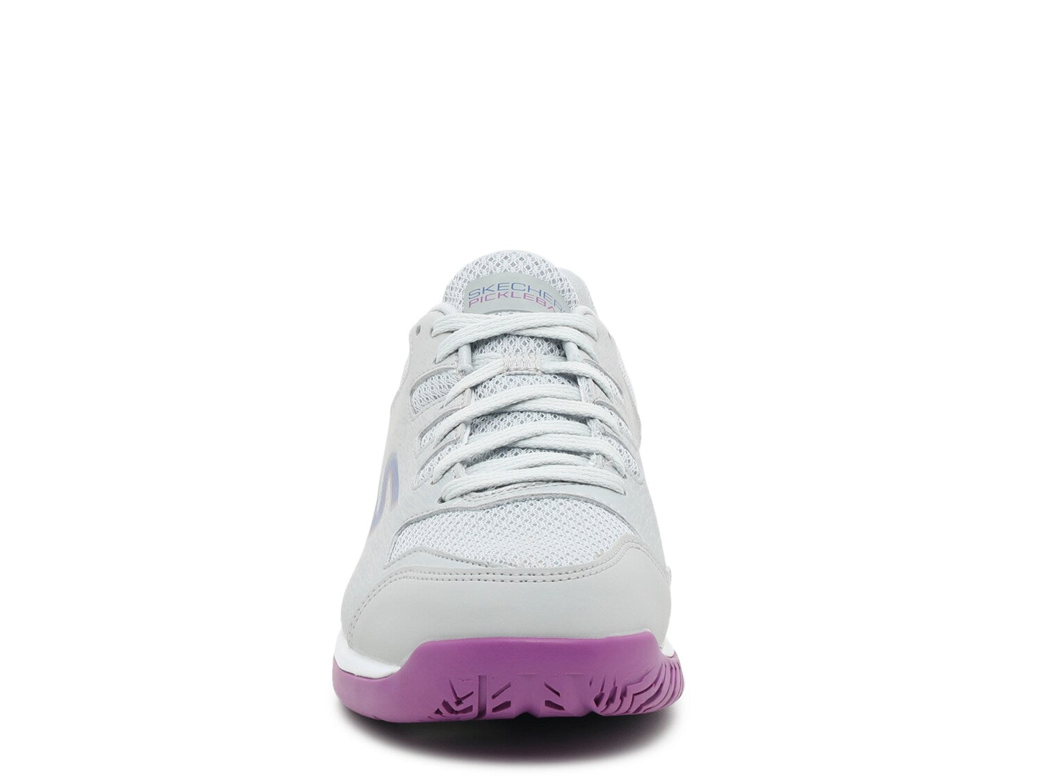 Women's sneakers Skechers Viper Court Pickleball, gray / purple