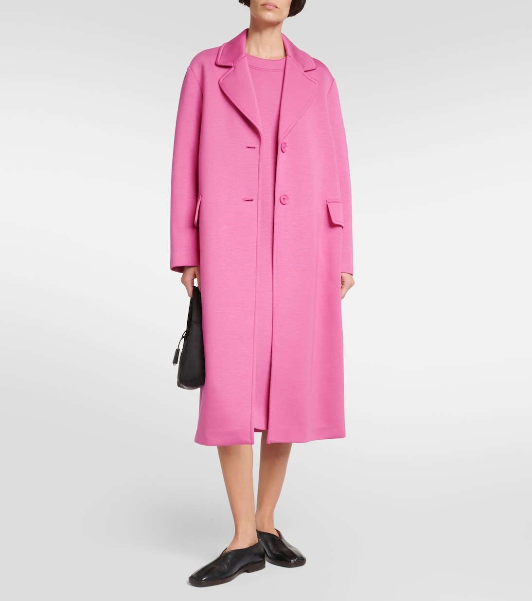 Jersey califfo midi dress 'S Max Mara, pink