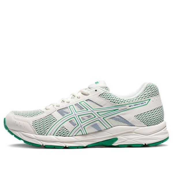 حذاء رياضي Asics Gel-Contend 4 'White and Green' باللون الأبيض