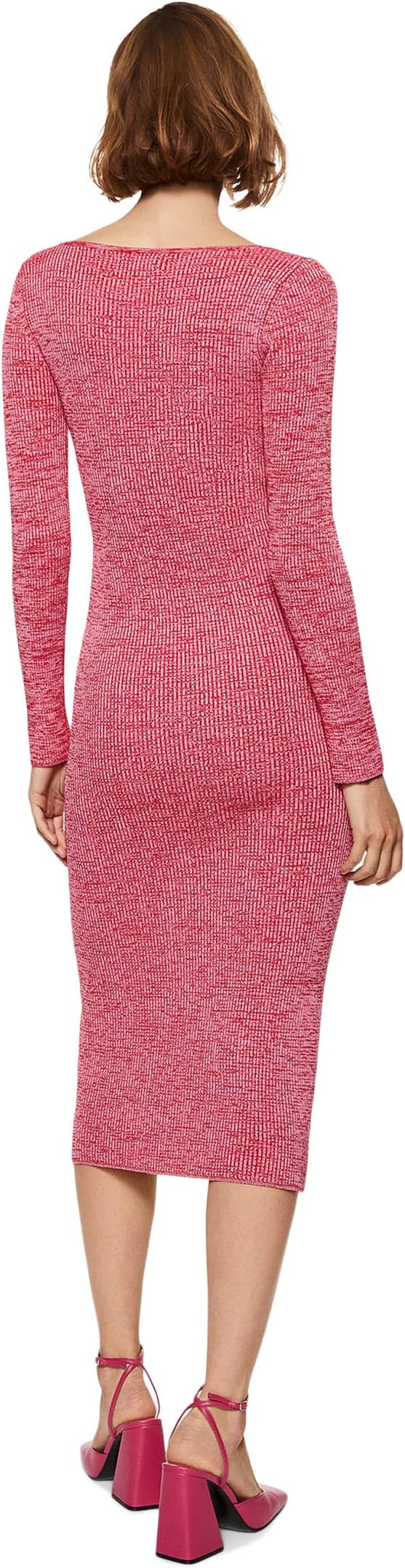 Areniza MANGO dress, Bright Pink