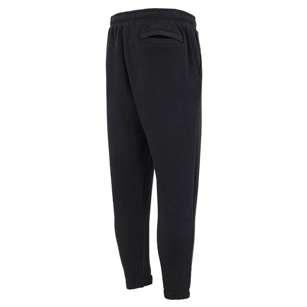 Air Jordan Solid Color Word Embroidered Joggers/Pants/Trousers Men's Black