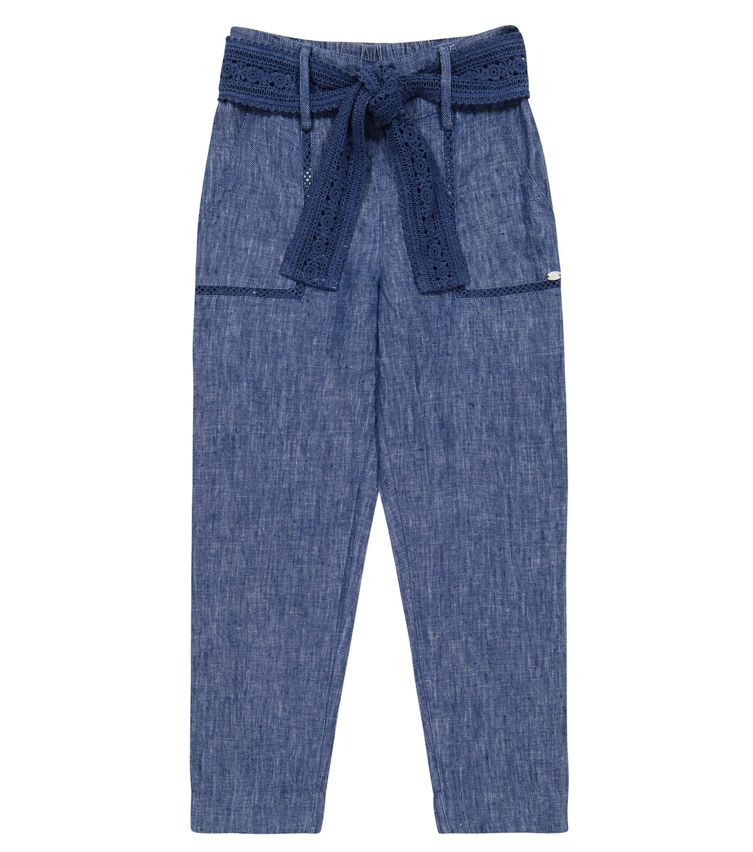 Linen trousers Tartine et Chocolat, blue