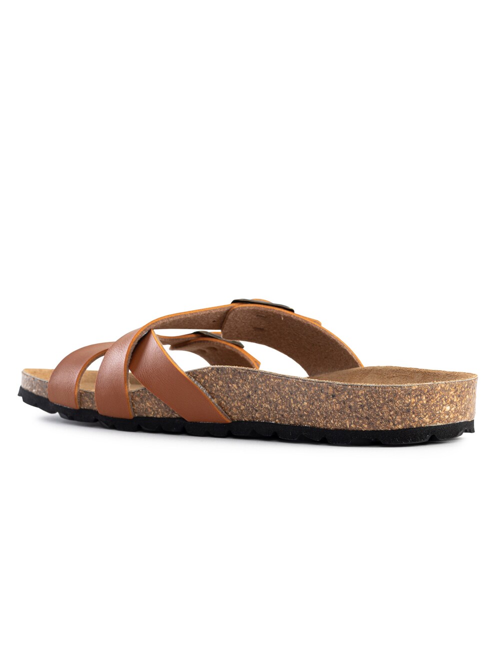 Bayton Cleo mules, brown/cognac