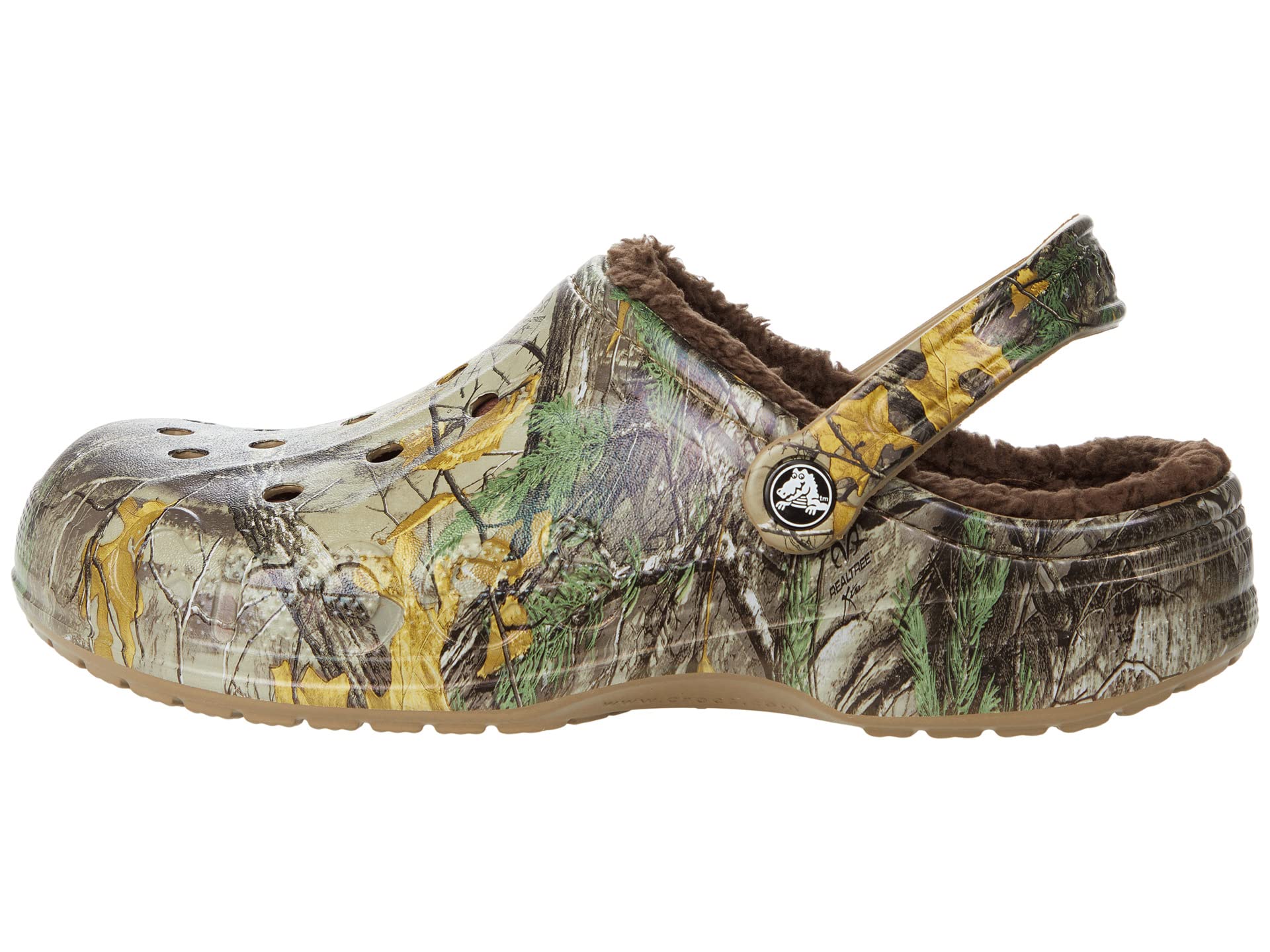 Crocs Baya Lined Realtree Xtra Clog Clog, Khaki