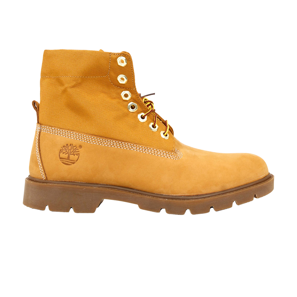 Basic Roll Top Timberland boots, tan