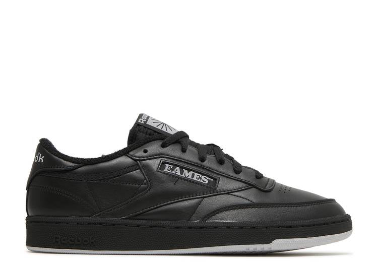 حذاء رياضي Reebok EAMES OFFICE X CLUB C 85 'BLACK'، أسود