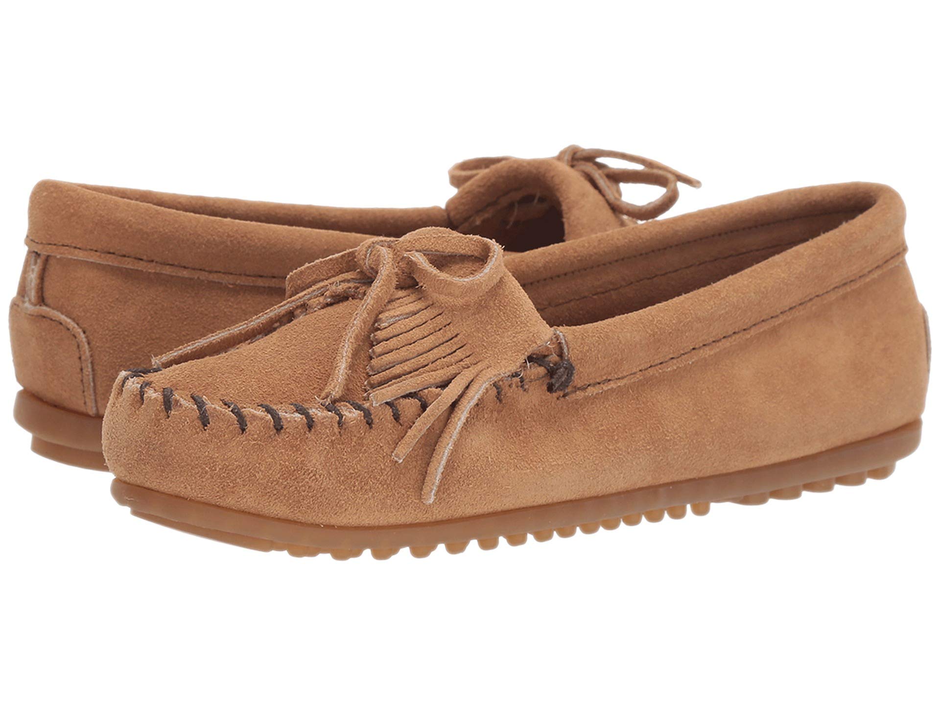 Minnetonka Kilty Suede Moc Loafers