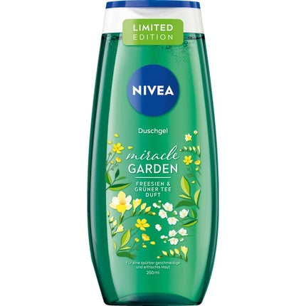 NIVEA Miracle Garden shower gel with freesia and green tea aroma 250 ml