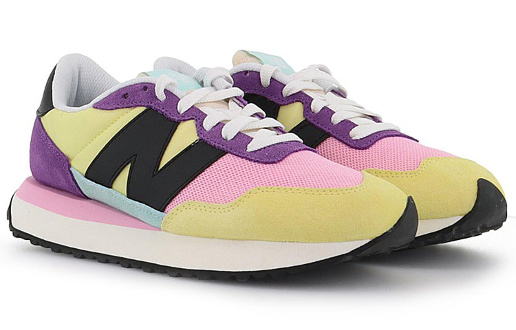 Women's sneakers New Balance 237, yellow / purple / pink