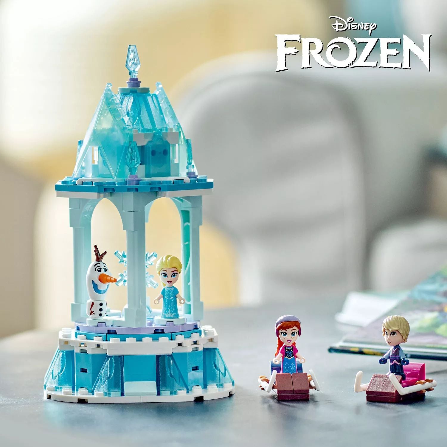 LEGO Disney Frozen Anna and Elsa's Magical Carousel Set 43218 (175 Pieces) LEGO