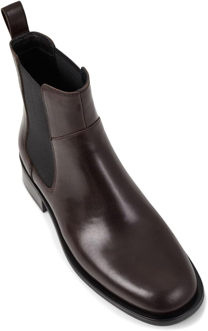 Chelsea boots Sheila Leather Chelsea Bootie Vagabond Shoemakers, color Chocolate