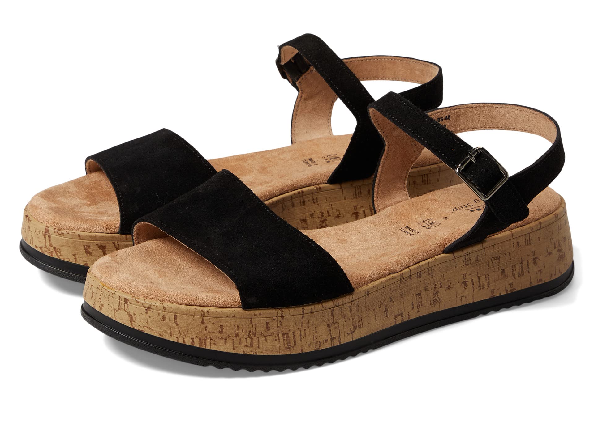 Spring Step Caballa Sandals, black