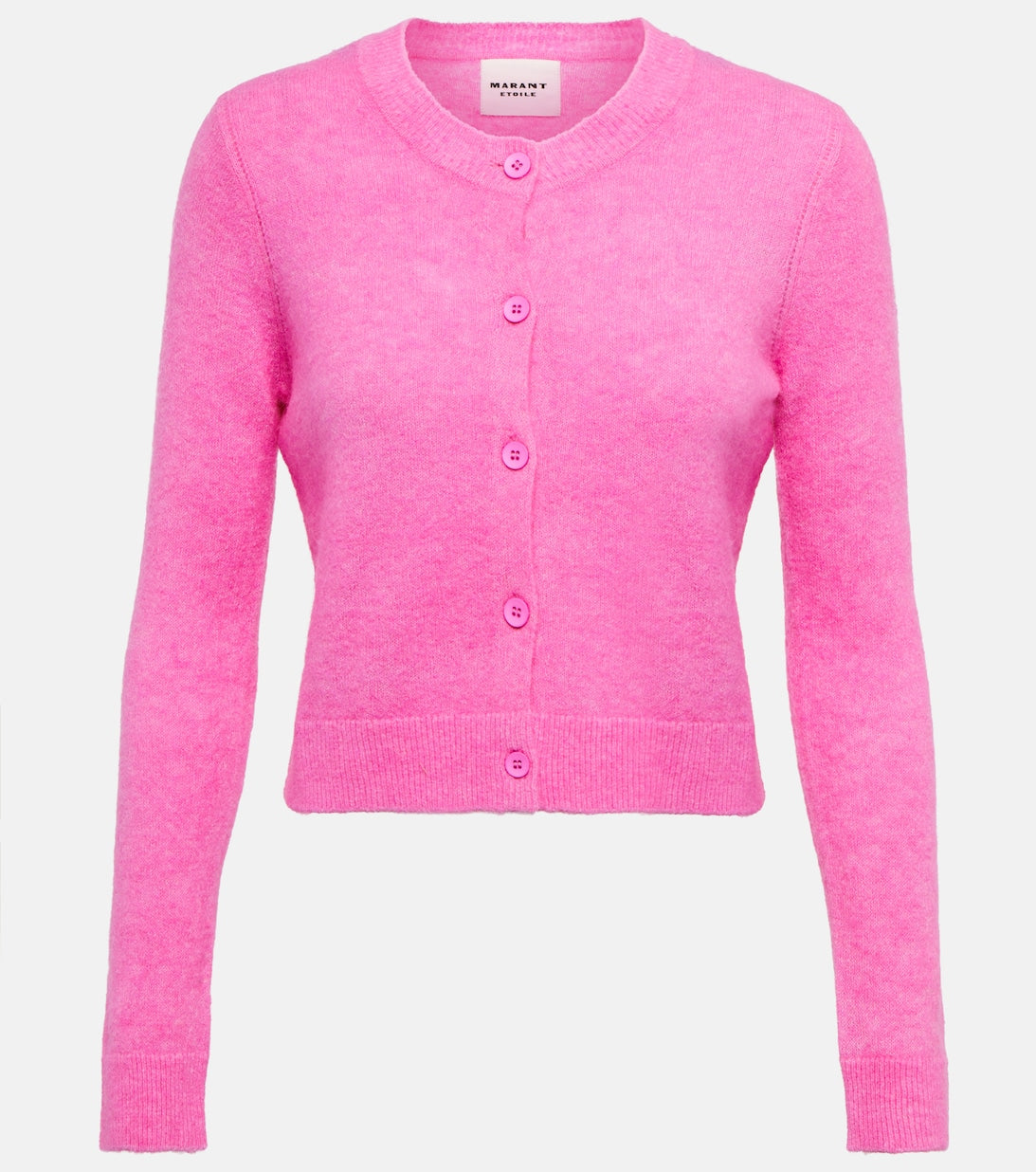 Nita cardigan in wool and alpaca blend MARANT ETOILE, pink