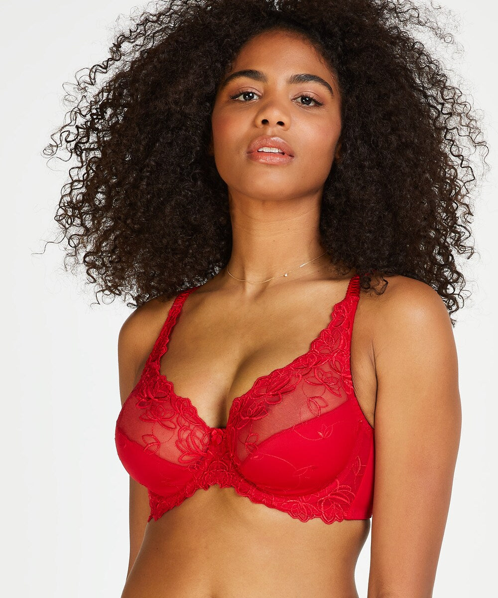 Hunkemöller Diva T-shirt bra, red