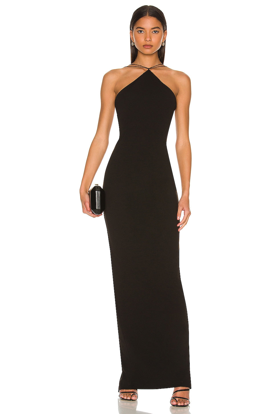 Nookie Trinity Gown Dress, Black