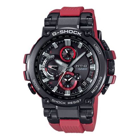 ساعة CASIO G-Shock MT-G 'Black Red' باللون الأحمر