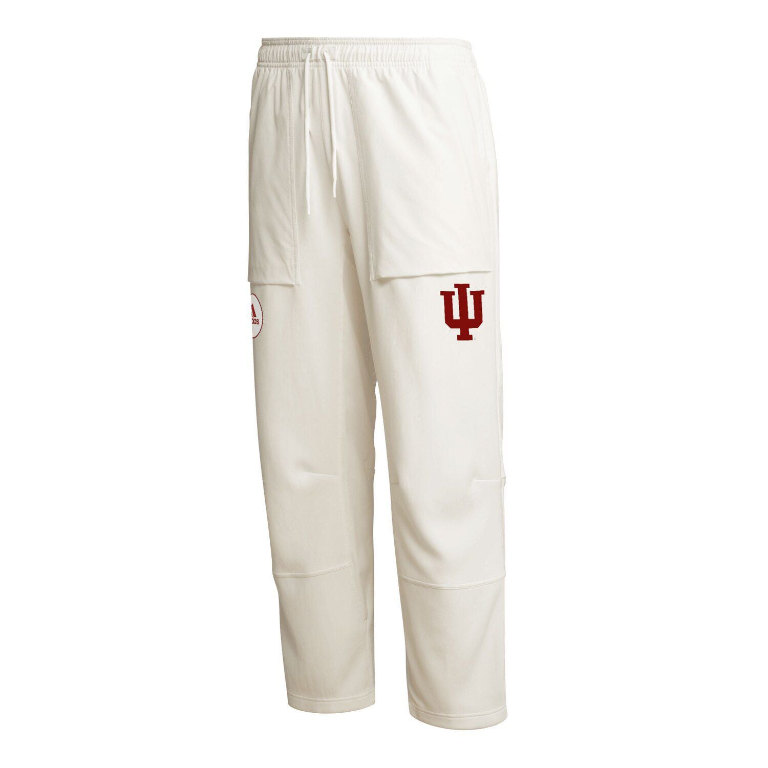 هودي رجالي من Indiana Hoosiers Zero Dye باللون الكريمي من AEROREADY من adidas