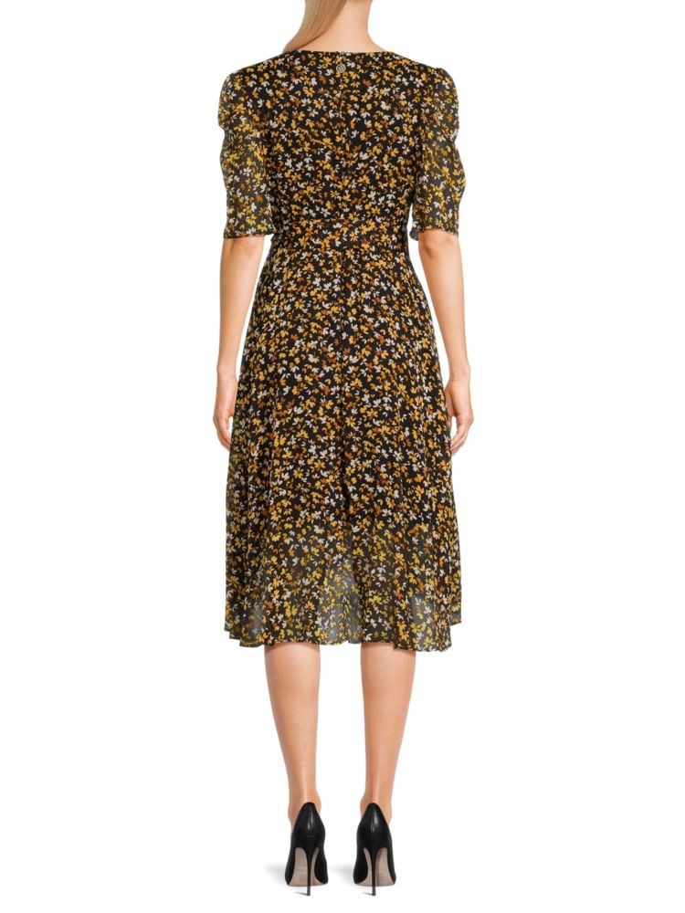 Tommy Hilfiger Floral Dress, Black