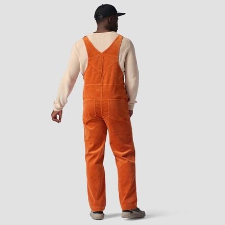 Corduroy jumpsuit – men's Stoic, orange