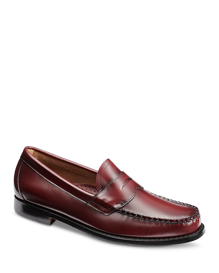 Men's Weejun Penny GLogan Laceless Loafers. Bass