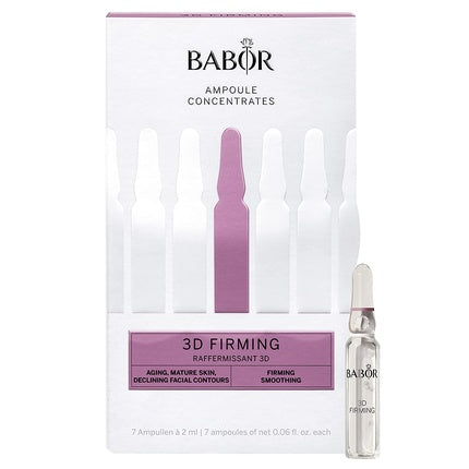 3D Firming anti-aging facial serum-ampoule with hyaluronic acid – release in 2022 . , Babor