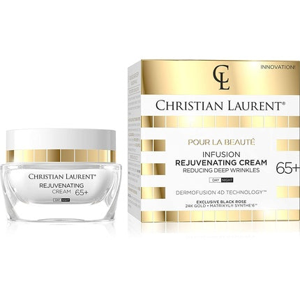 Cl Infusion cream for reducing deep wrinkles with anti-aging effect 65+ 50ml Christian Laurent