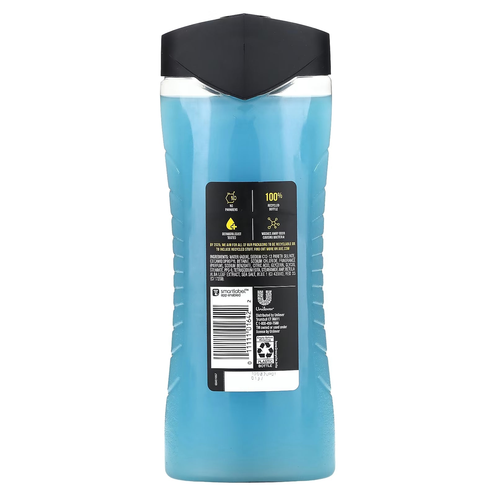 Ax shower gel with birch water and sea minerals, 473 ml