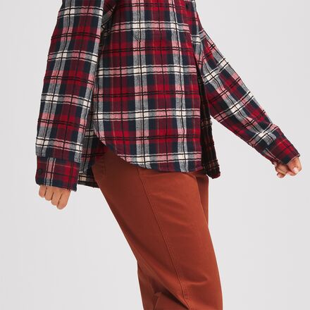 Women's Backcountry Checked Flannel Shirt, Cayenne