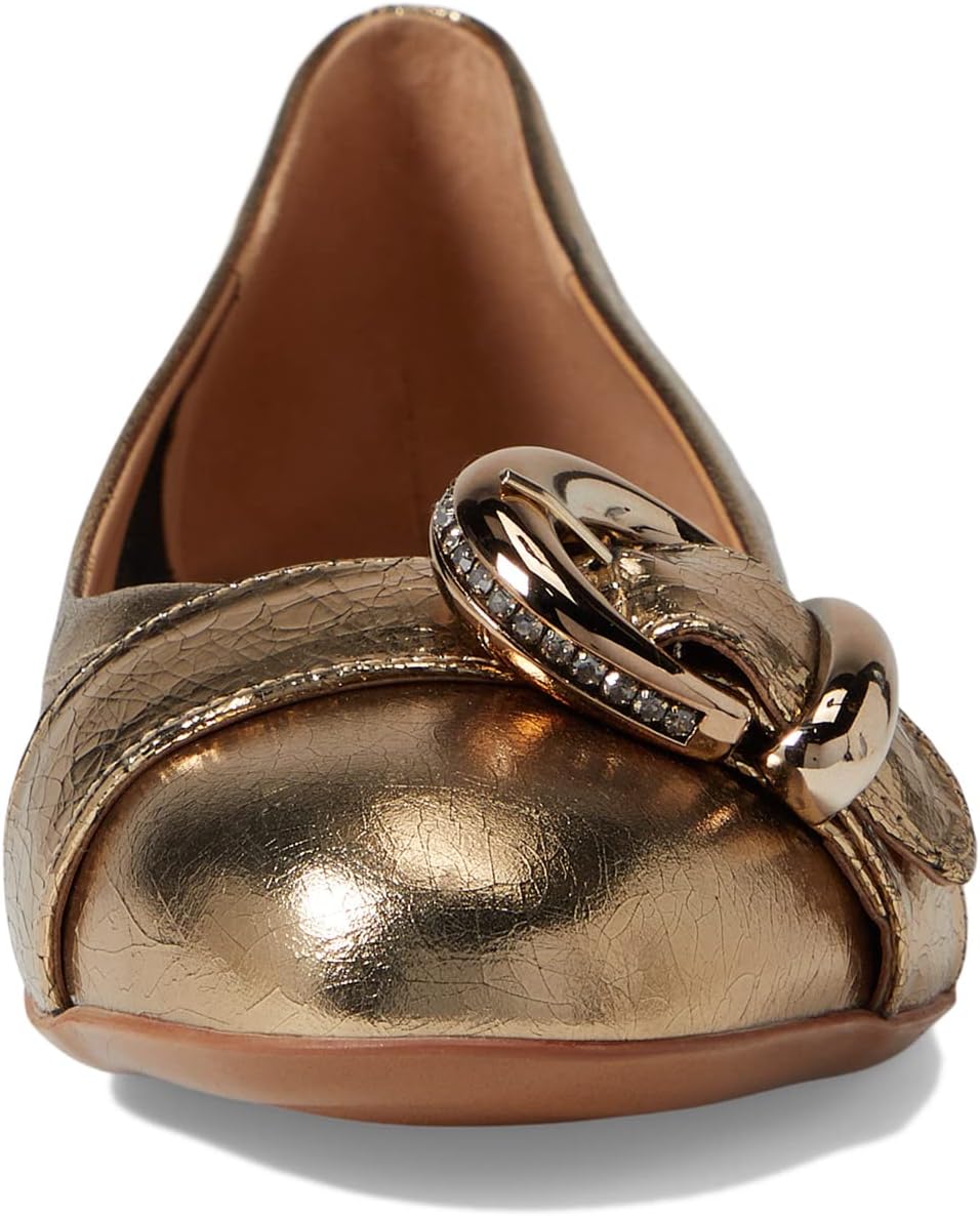 Polly Naturalizer Flats in Light Bronze Leather