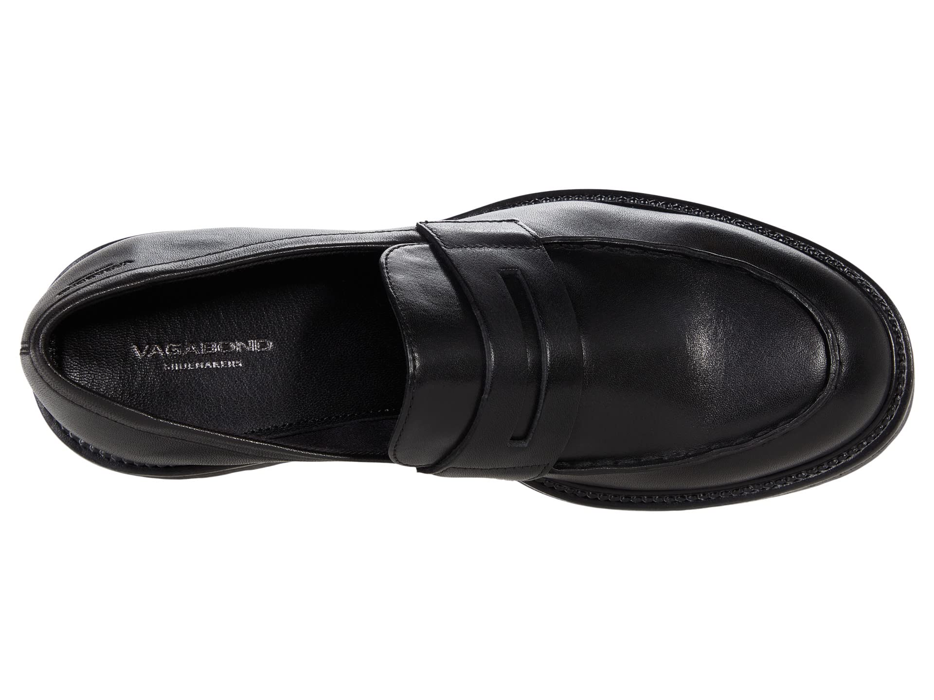 Vagabond Shoemakers Kenova Leather Penny Loafer, black