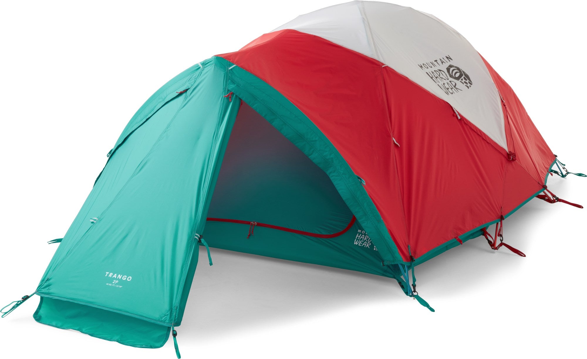 Trango 2 Mountain Hardwear tent, red