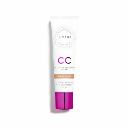 كريم تصحيح لون البشرة Neu Cc Color Corrector 6 في 1 Spf20 30 مل 100% نباتي لجميع أنواع البشرة، Lumene