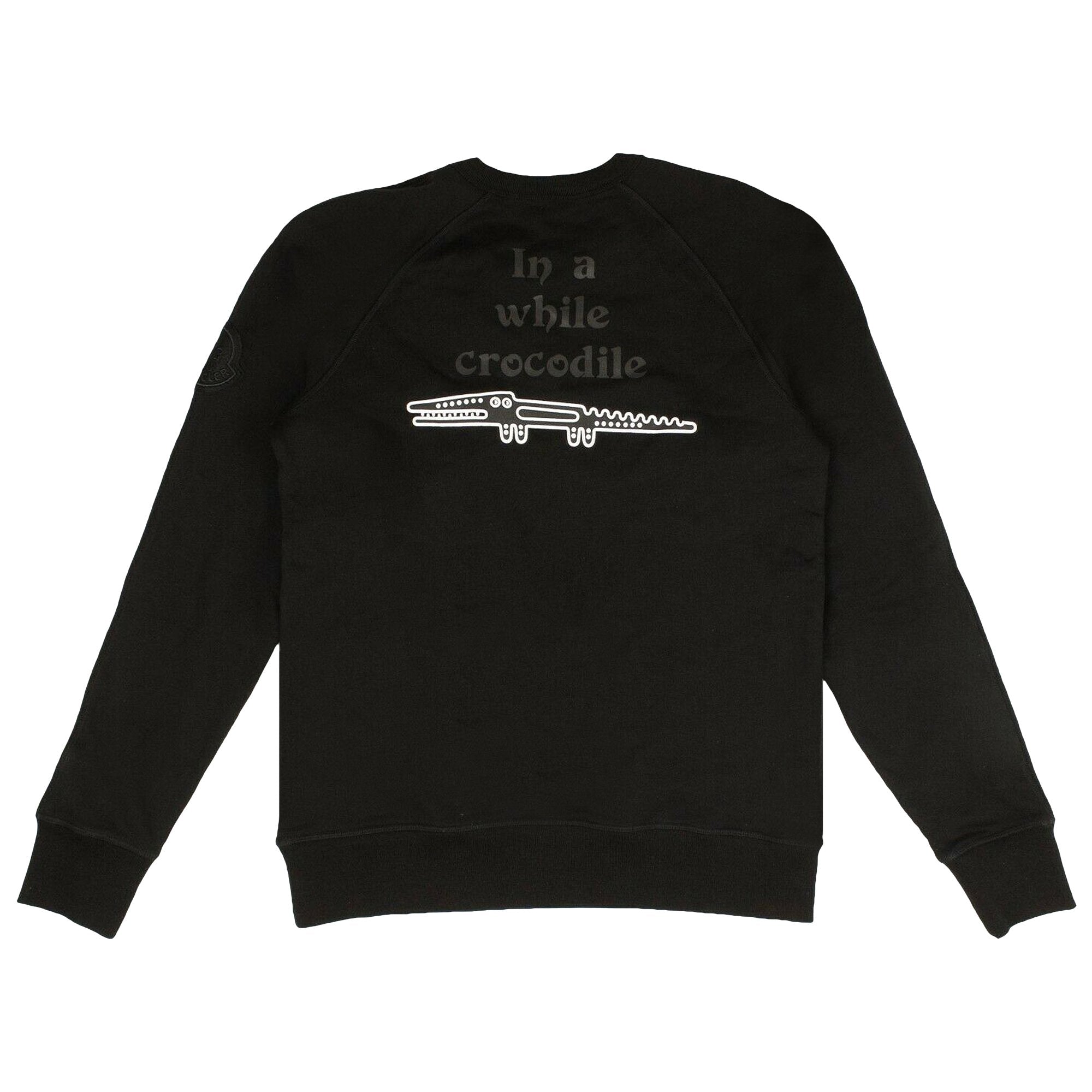 Moncler See You Later Alligator Crew Neck Black